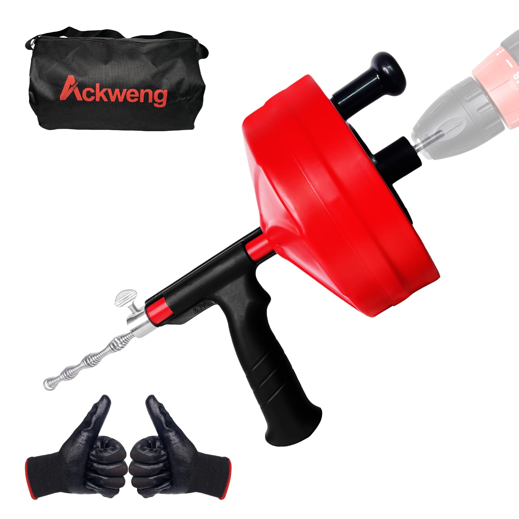 Ackweng 50 Ft Drain Snake