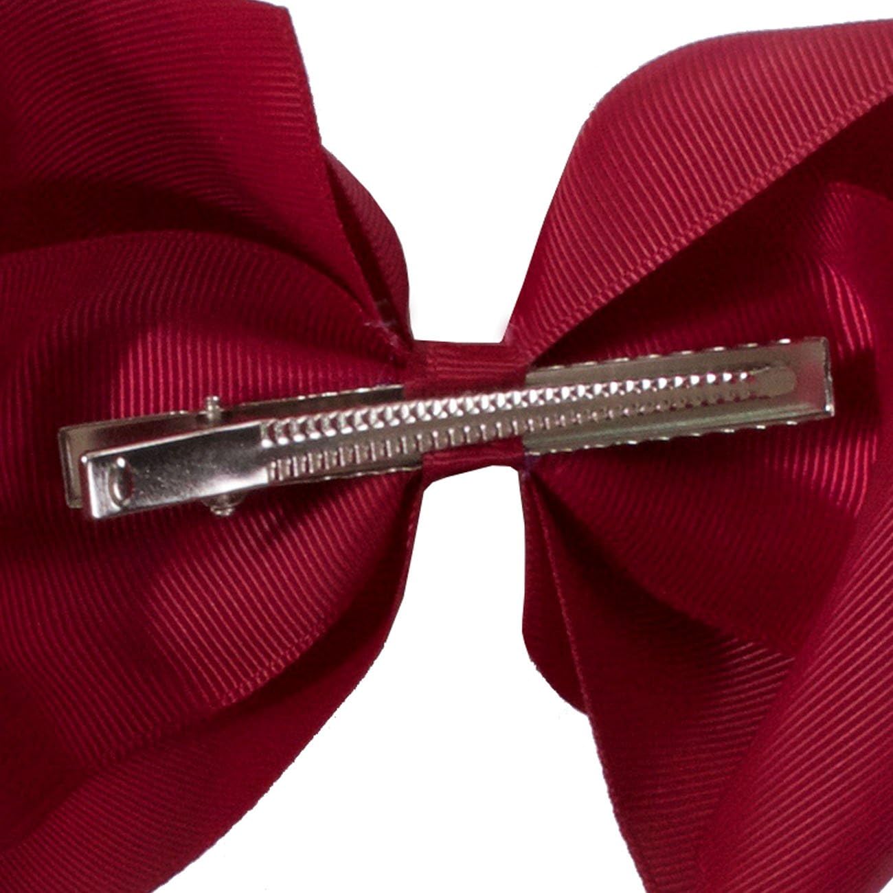 ScarvesMe 12pc Boutique Baby Girls Teens Women Solid 8" Hair Bows