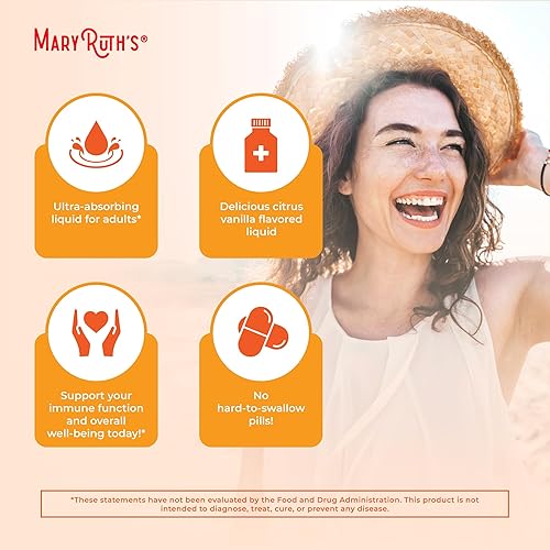 Miniatura 6 de Liposomal líquido de vitamina C para mujeres y hombres, 500 mg de vitamina C líquida, sin azúcar, vitamina para apoyo inmunológico y salud general,