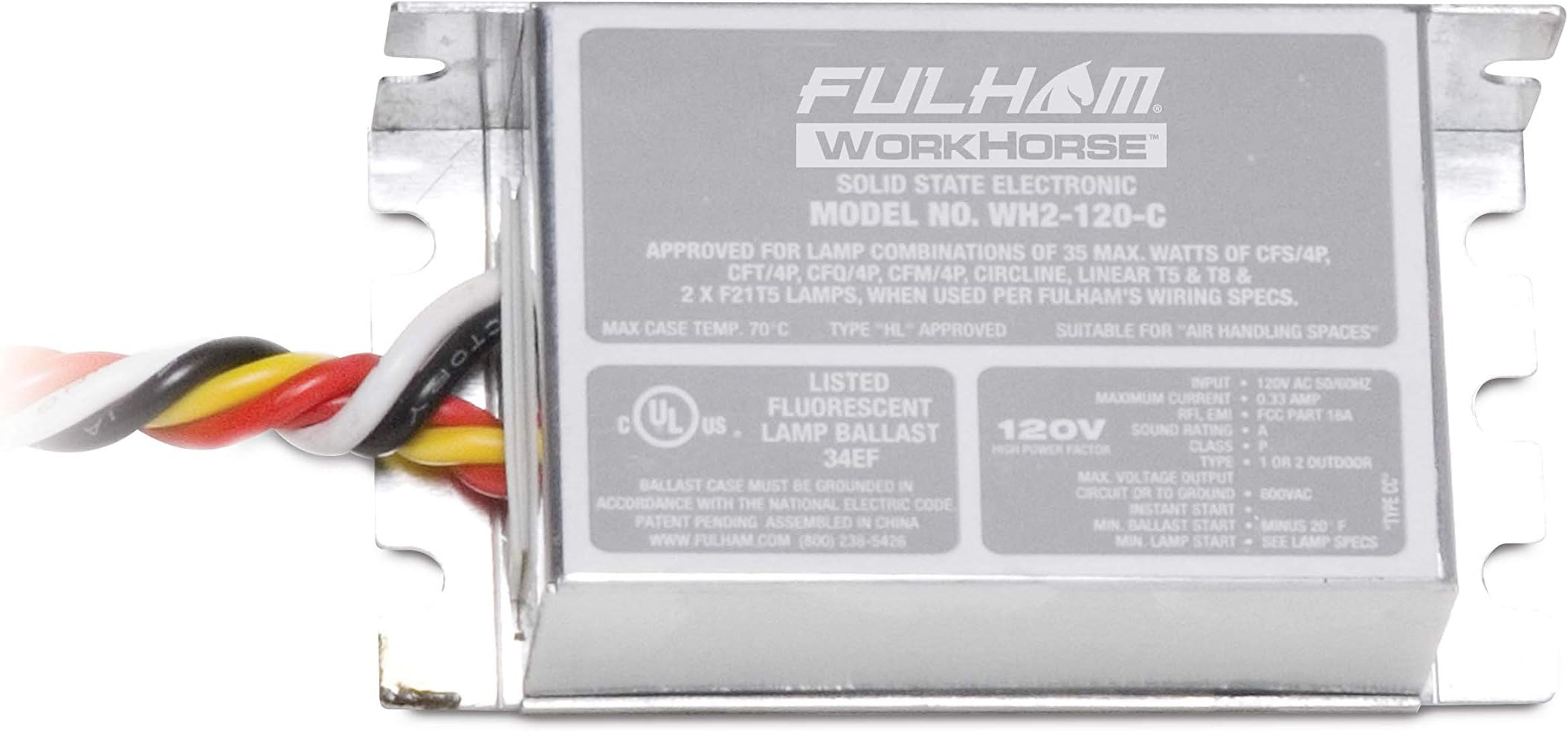 WorkHorse Adaptable Ballast, WH2-120-C