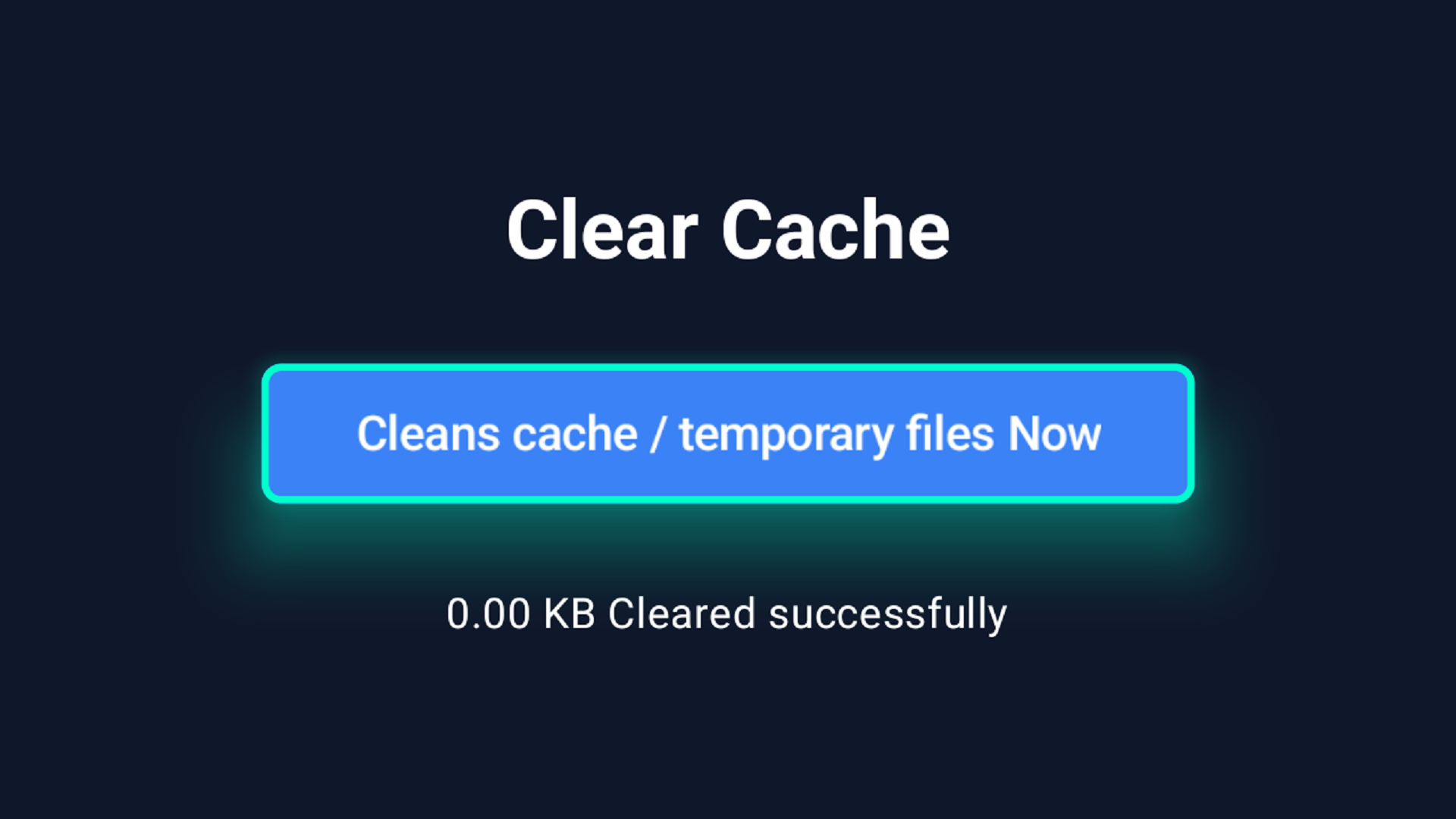 Fire Cache Cleaner Clear Cache for Fire TV - App on the Amazon Appstore