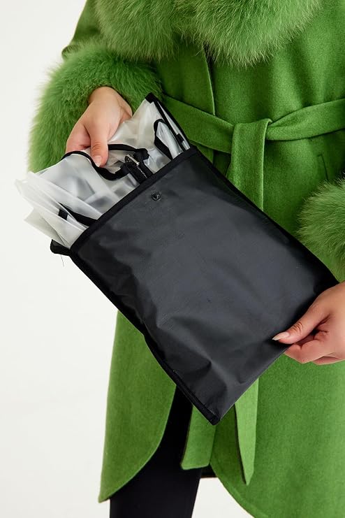 ENT EZGİ PANCO Unisex Şeffaf Transparan Su Geçirmez Kolay Yırtılmaz TPU Kumaş Yağmurluk