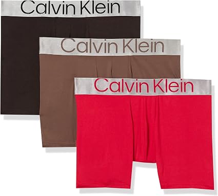 Amazon.com: Calvin Klein Calzoncillos tipo bóxer de acero sostenible para  hombre, paquete de 3 unidades : Ropa, Zapatos y Joyería