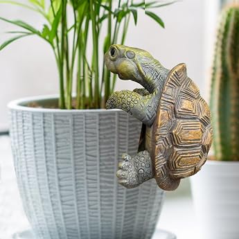 Tortoise Decoration Garden Decoration Turtle for Pond Tortoise Garden Decoration Outdoor Pond and Other Decorations Long Term Use Is Not Easy to Corrode
