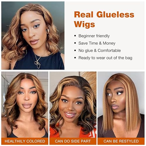 Miniatura 3 de Pelucas de cabello humano sin pegamento, prearrancadas, precortadas, rizadas, para usar y llevar, peluca rizada sin pegamento para mujeres negras,