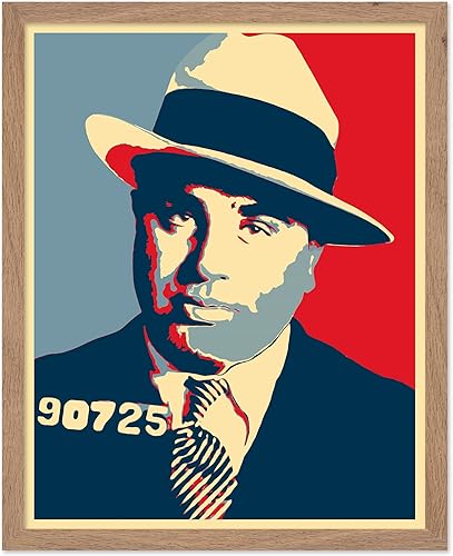 Miniatura 20 de Monem Art - Póster retro de Pablo Mugshot de Pablo Mugshot, arte del cartel de Medellín, regalo colorido de inauguración de la casa, gran decoración