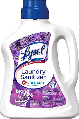 Vista 36 de Lysol Líquido desinfectante para la ropa, aditivo detergente para ropa y ropa de cama, elimina las bacterias que causan el olor, lino vigorizante