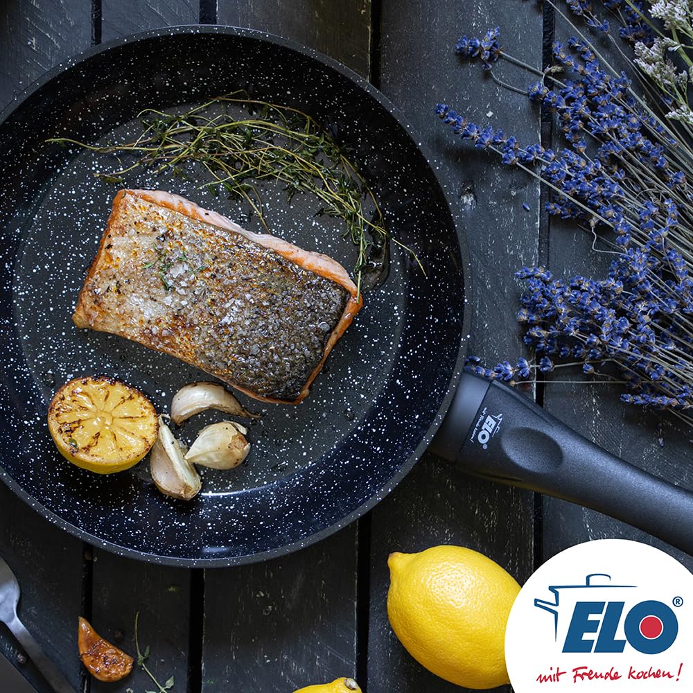 ELO Bratpfanne Belugo 32 cm, geschmiedetes Aluminium – antihaft | Induktion, kratzfest, ELODUR® Select Antihaftversiegelung, Griff mit Flammschutz, spülmaschinengeeignet