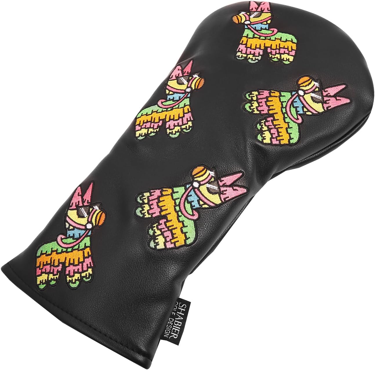 Golf Headcover Black with Cinco de Mayo Design Head Cover for Golf Driver Head Club