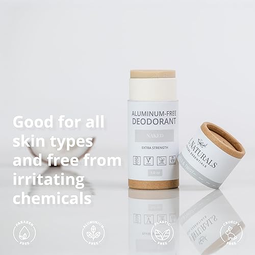 Miniatura 5 de J&L Naturals Desodorante sin aluminio para hombres y mujeres, ingredientes 100% naturales con aceite de coco, manteca de karité y aceites