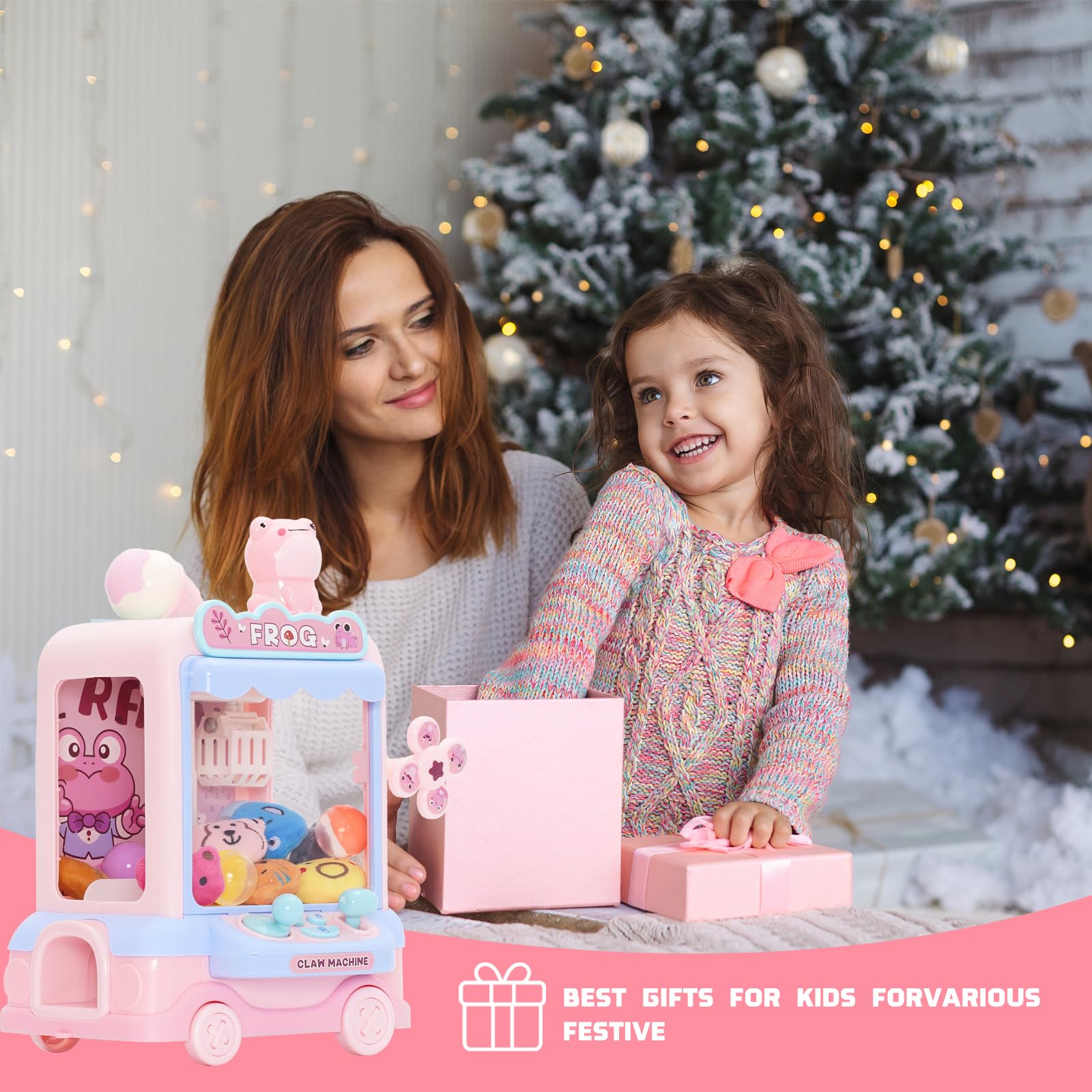Ark miido Candy Grabber automat do słodyczy, mini automat chwytakowy dla dzieci, automat do słodyczy, automat chwytakowy z gryfem automat dla dzieci
