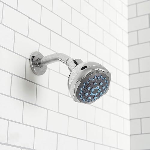 Miniatura 2 de Home Basics SH10056 - Cabezal de ducha, color plateado