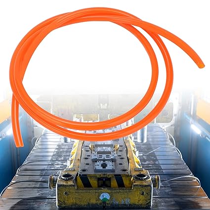 KTM Healthcare Pneumatic Air Tubing, Long Life Explosion - proof Pneumatic Tube Pressure - proof for Air Brake System for Woodworking Industry(orange, 10m)