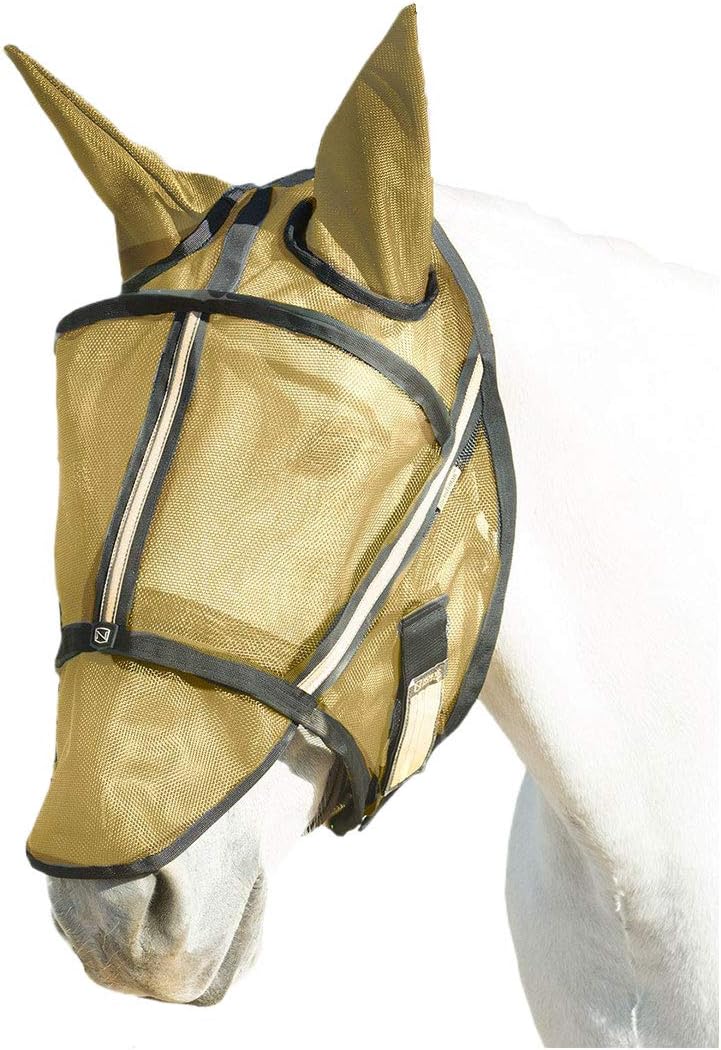 Noble Outfitters Guardsman Fly Mask W/Ear Pet Supplies