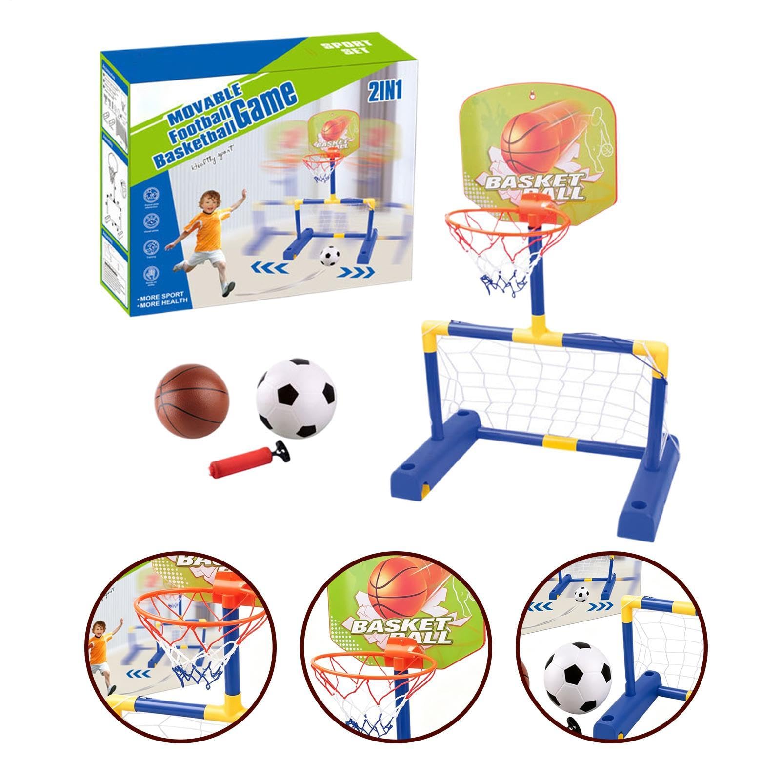 Canasta de baloncesto interior para niños Juguetes Portátiles Ajustables | Juguetes deportivos infantiles Para Patio Piscina Preescolar Hogar Cumpleaños Deportes Tiempo en Familia Parque