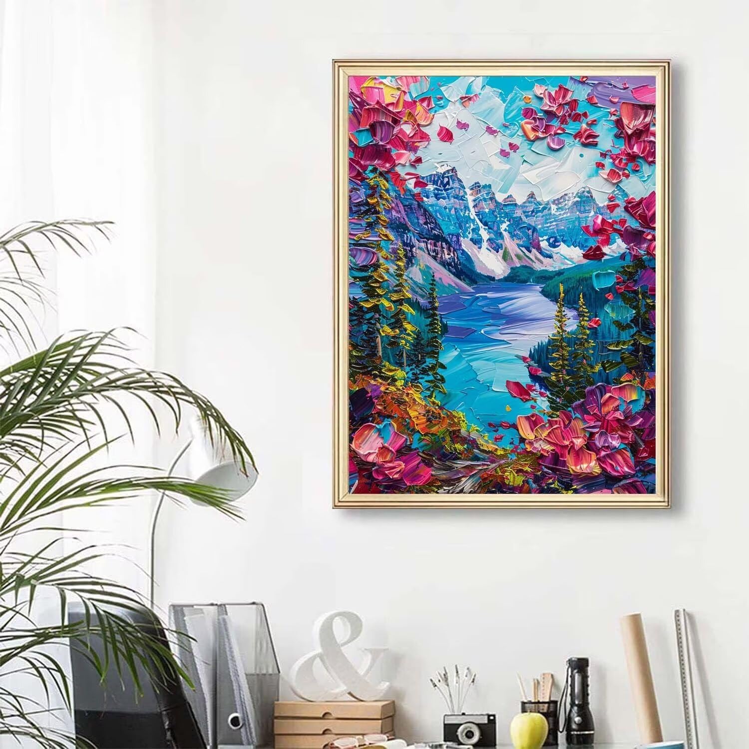 NANASUGUR Peinture Numero Adulte Peinture Par Numero Adulte Enfant DIY Peinture Acrylique Pour