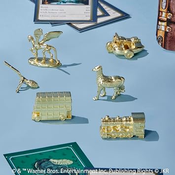Hasbro Gaming Monopoly Harry Potter, The Classic Board Game in Magic Edition, Suitable for Children from 8 Years, for Fans of Magic