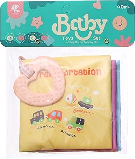 كتاب تعليمي من القماش المقاوم للماء لعقول الشباب لعمر 3 فما فوق من ميجاهيرتز، متعدد الألوان