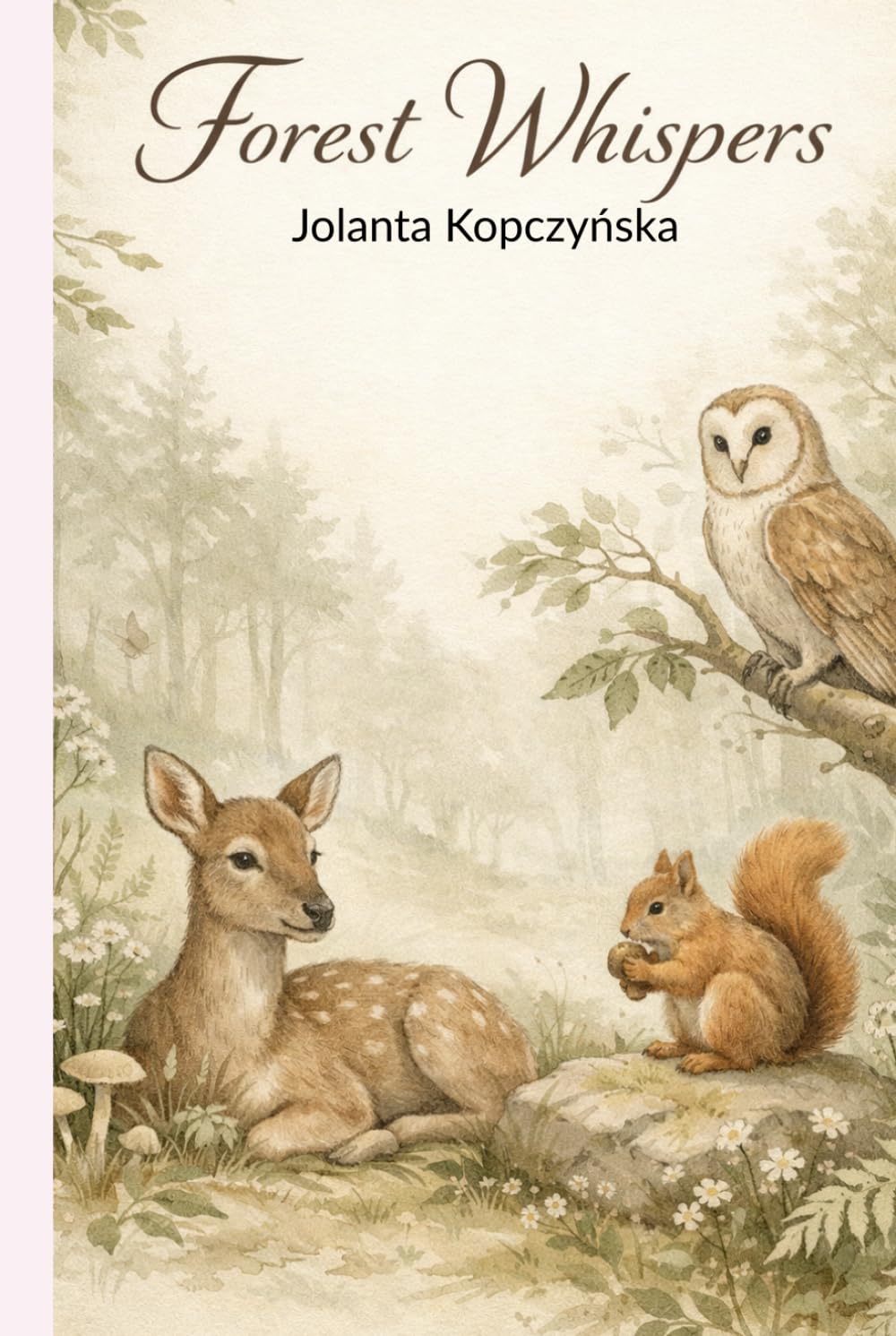 Forest Whispers, a peaceful coloring journey through woodland scenes: Premium Hardcover Coloring Book