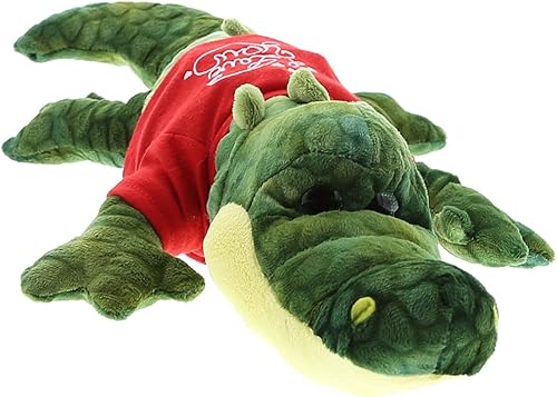 Miniatura 2 de DolliBu I Love You - Gator verde de peluche, lindo animal de peluche con camisa roja y con nombre personalizado para San Valentín, aniversario, cita