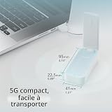 D-Link D501 Adaptateur USB 5G NR – Internet Mobile Ultra-Rapide 5G/4G LTE, Plug & Play, USB-C, Antenne Pliable, Nano SIM, Windows/macOS/Linux - 5