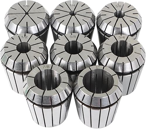 Miniatura 3 de kimllier 10 Uds. portabrocas ER40 NT40 Spring Collet Chuck Fit para máquina de grabado CNC y herramienta de torno de fresado