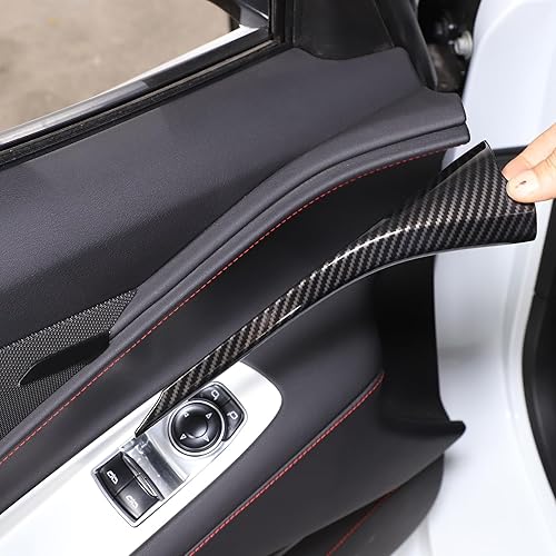 Vista 135 de CHEAYAR Cubierta decorativa para panel de interruptor de elevación de ventana, compatible con Chevrolet Corvette C8 2020-2023