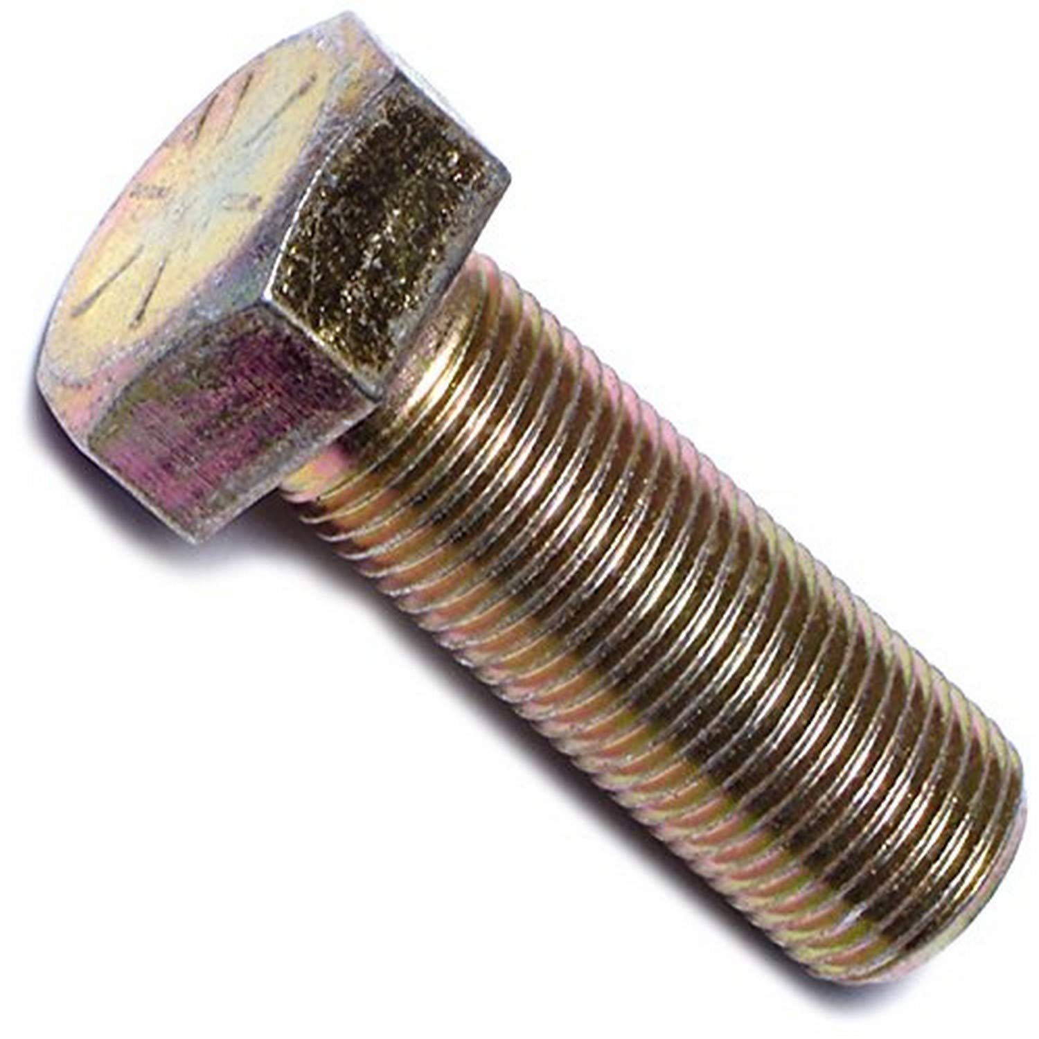 Hard-to-Find Fastener 014973254827 5/8-18 cali x 1-3/4 cala klasa 8 cienkich śrub z łbem sześciokątnym, 10-częściowy