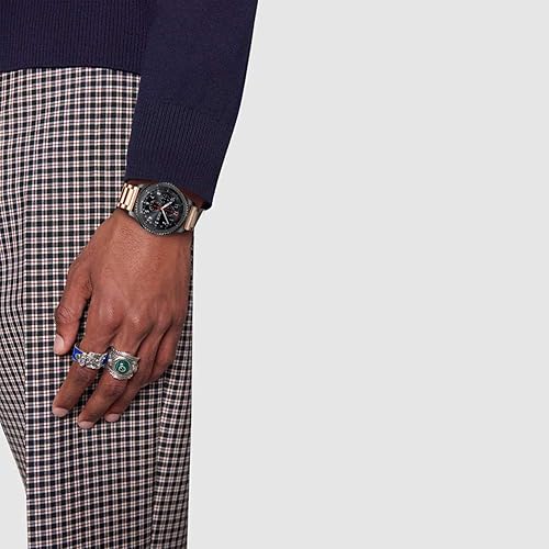 Miniatura 6 de Correas compatibles Gear S3, Galaxy Watch de 1.81 pulgadas, correa de repuesto de metal de acero inoxidable de 0.866 pulgadas, compatible con