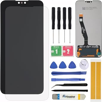 for Huawei Y9 2019 LCD Screen Replacement JKM-LX1, JKM-LX2, JKM-LX3 6.5 Display Assembly LCD Touchscreen Digitizer with Tool Kit