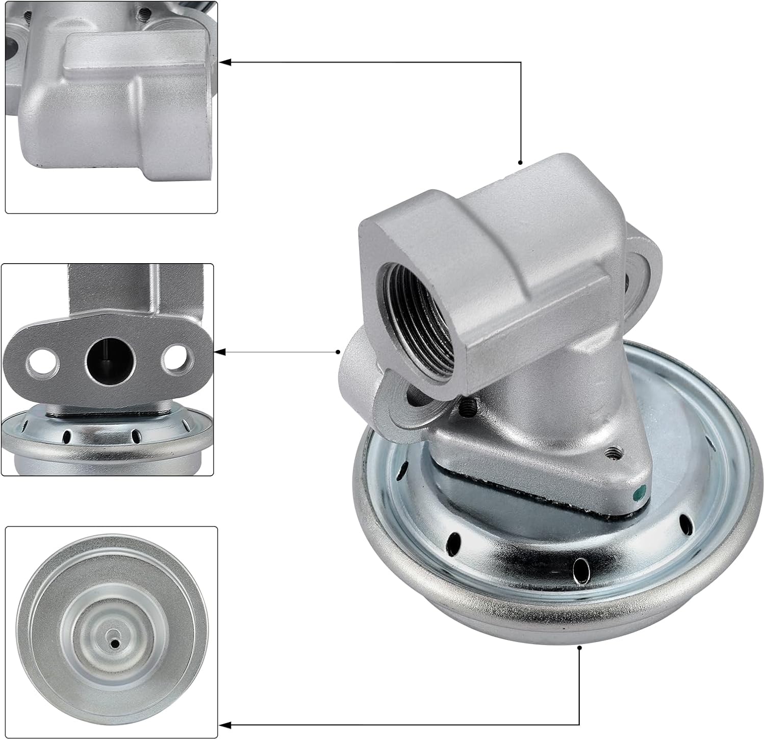 EGV994 EGR Exhaust Gas Recirculation Valve For Ford Escape 2001-2004 3.0L,for Mazda Tribute 2001-2006 3.0L,Mercury Cougar 2001-2002 2.5L V6, 130-357 EGR1753 YL8Z9D475EA