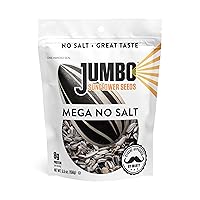 Vista 1 de JUMBO SUNFLOWER SEEDS, Mega Sin sal, 5.5 onzas (paquete de 12)