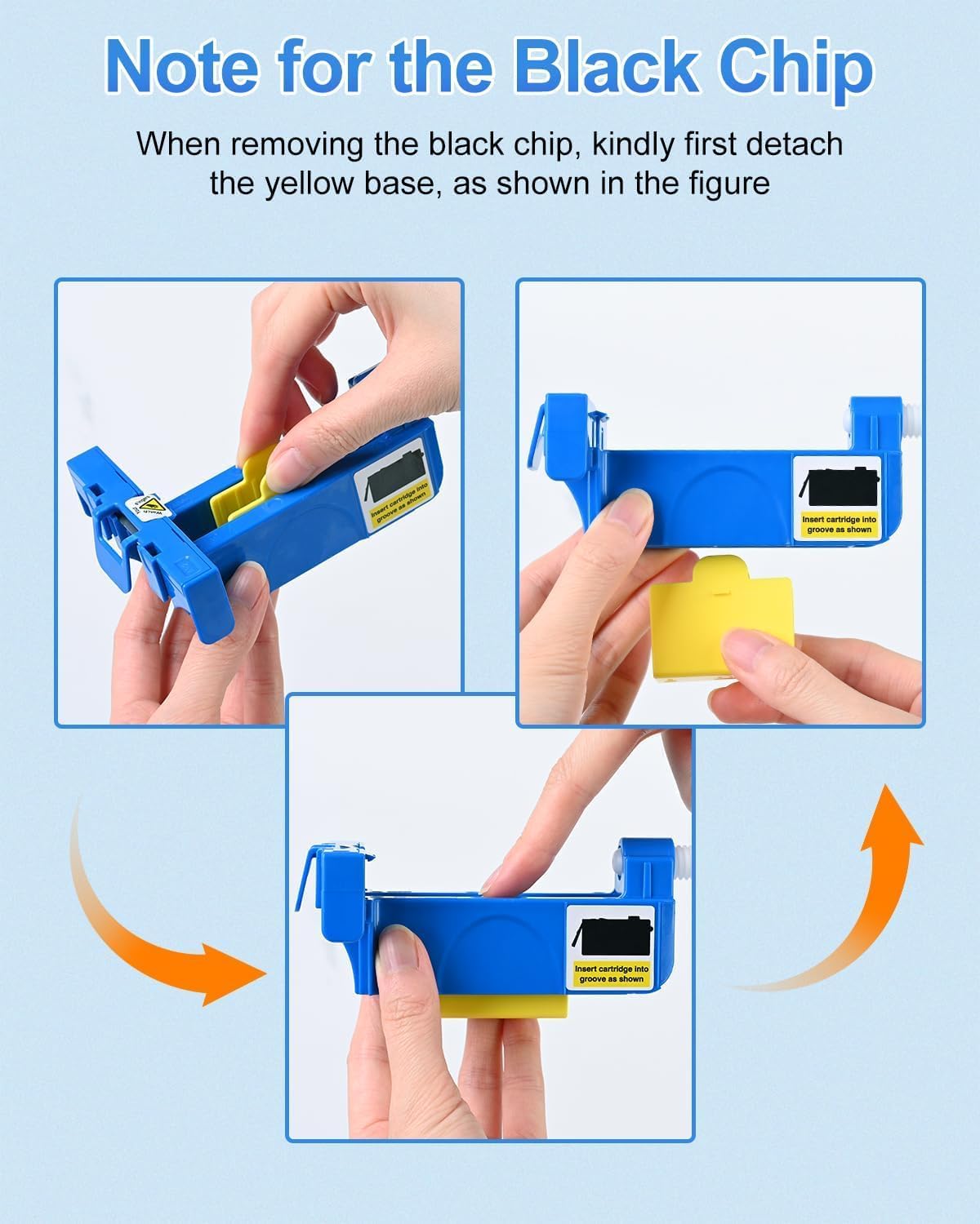 923 Ink Cartridges Combo Pack Replacement for HP 923XL Ink Cartridges for HP Printers Work for HP OfficeJet Pro 8130e 8135e 8139e 8138e 8122e 8124e 8120e 8120 8122 Printer Ink (4 Pack)