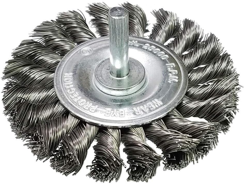Generic Twist Knot Wire Wheel 3in*.014*1/4 (Pack of 1) ZN306030