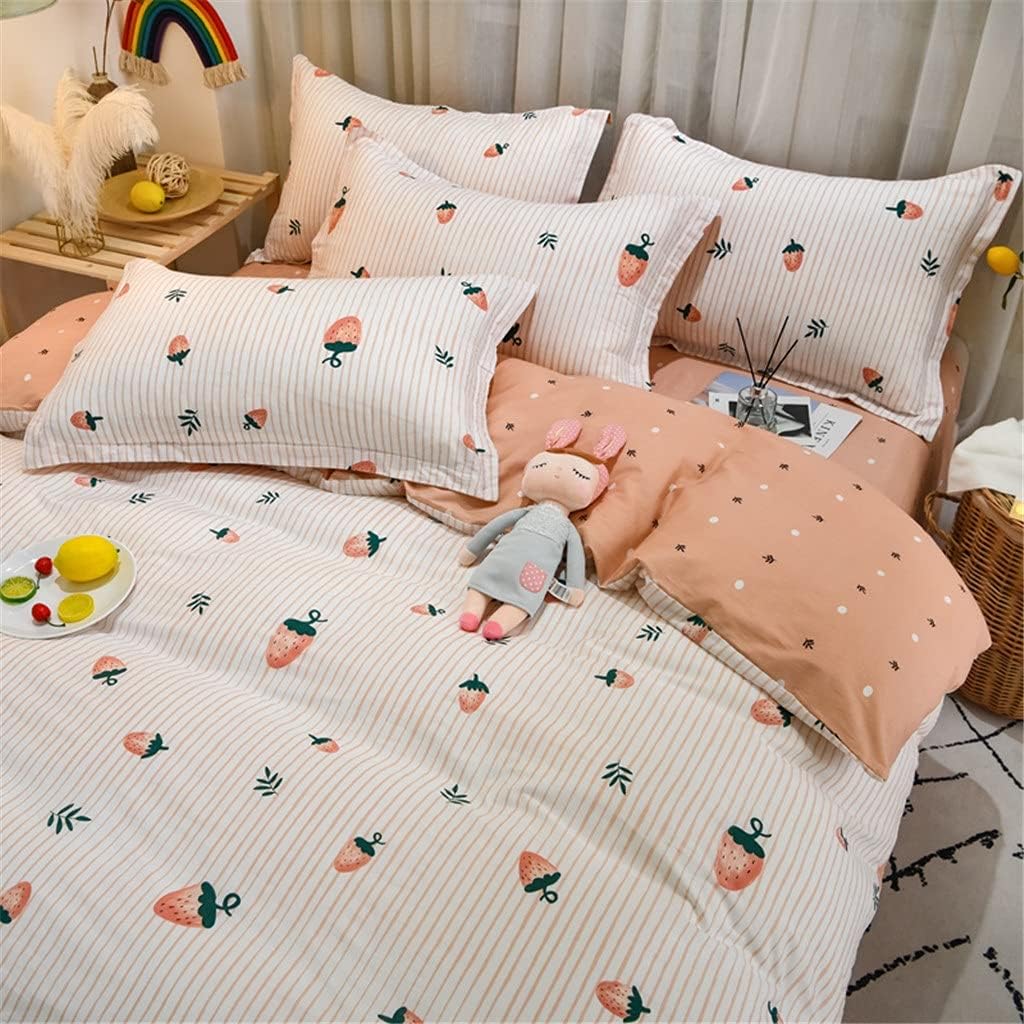 Cotton Pillowcase Small Fresh Lovely Girl Heart Cotton Pillowcase Single Student Dormitory Pillowcase (Color: Style G) (Style F)