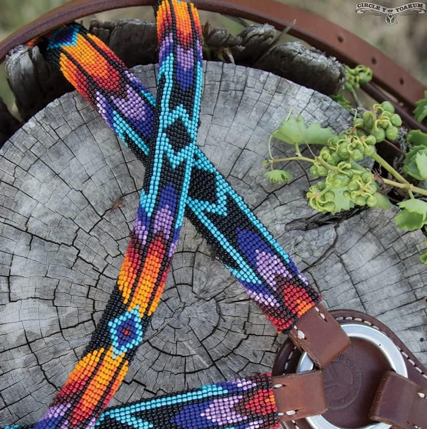 Circle Y Infinity Wrap Browband Headstall, Western Headstall, Bridle, Headstall, Leather Headstall, Leather Western Headstall, Headstall for Horses
