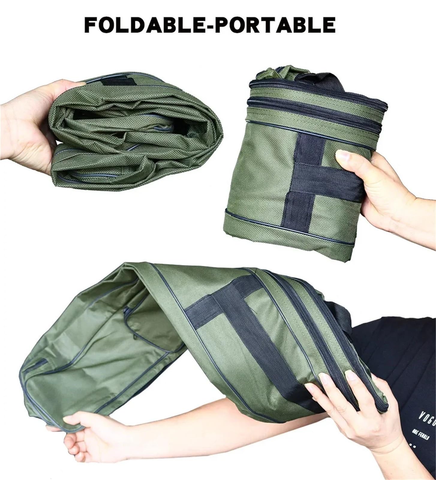 Funda Caña De Pescar 182CM-60CM retráctil Plegable portátil Impermeable Multicapa 2 3 Capas Tela Oxford caña de Pescar Pistola Bolsa Caja Conveniente