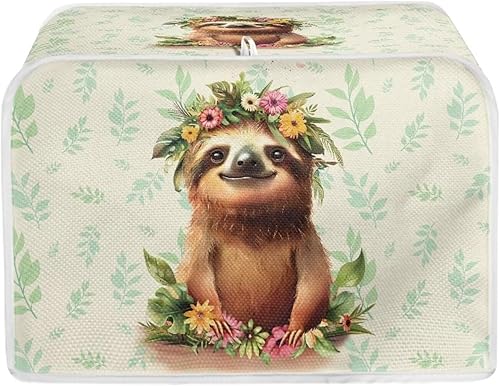Vista 30 de Talayituse Cubiertas para Tostadora de 4 Rebanadas con Estampado de Verduras Protección contra Polvo Cubiertas para Máquina de Hacer Pan Cubierta