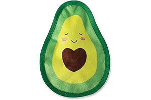 Fringe Studio Squeaker Pet Toy, Avocado (Medium)