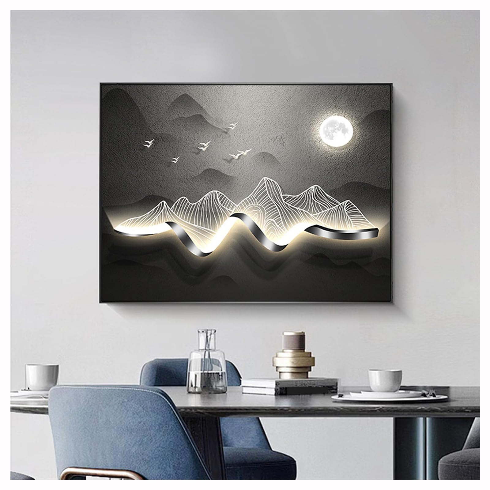 Tapa Cuadro Electrico Cubre Contadores De Luz Tapa Contador Luz Decorativa Tapa para Cuadro EléCtrico De Pared Decorative Utility Panel Cover I 50x40cm