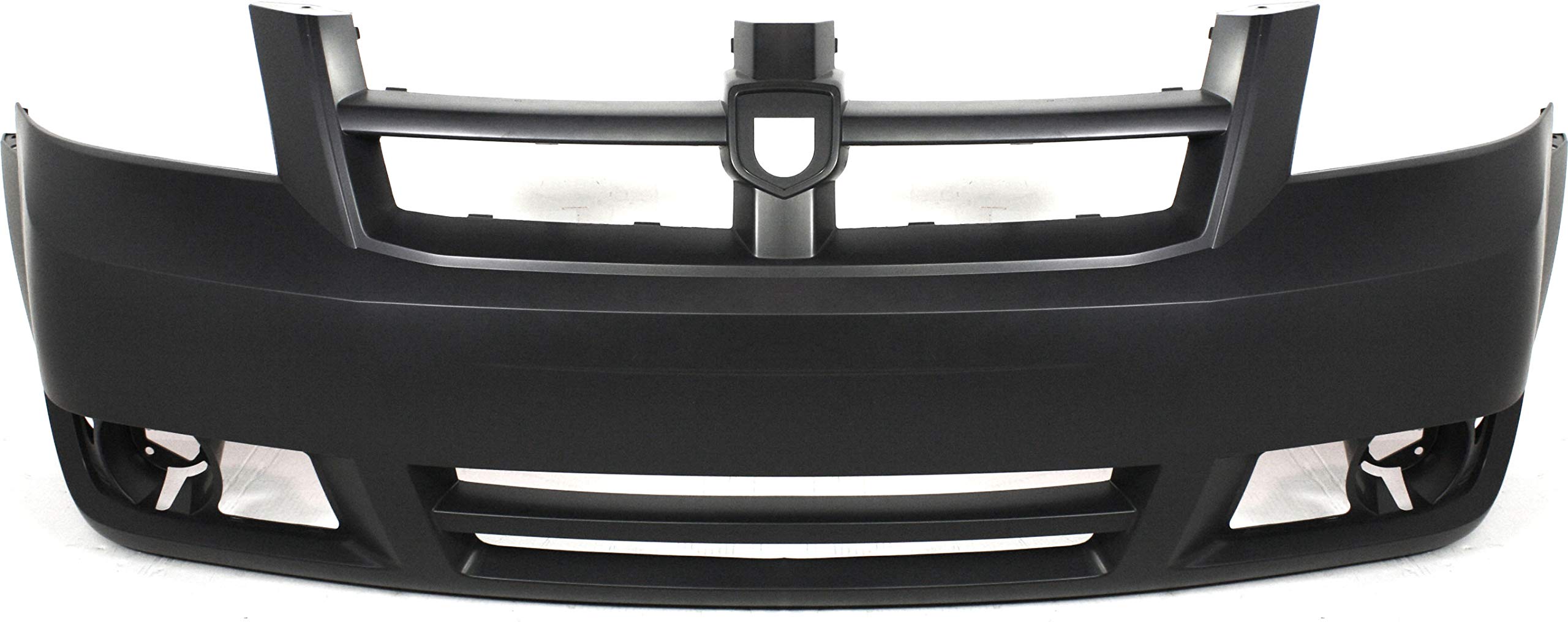 Evan Fischer Front Bumper Cover Compatible with 2008-2010 Dodge Grand Caravan CH1000924