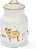 Cooksmart British Designed Biscuit Jar | Ceramic Biscuit Barrel for All Modern Kitchens | Large Biscuit Tin With Airtight Lid - Buttercup Farm