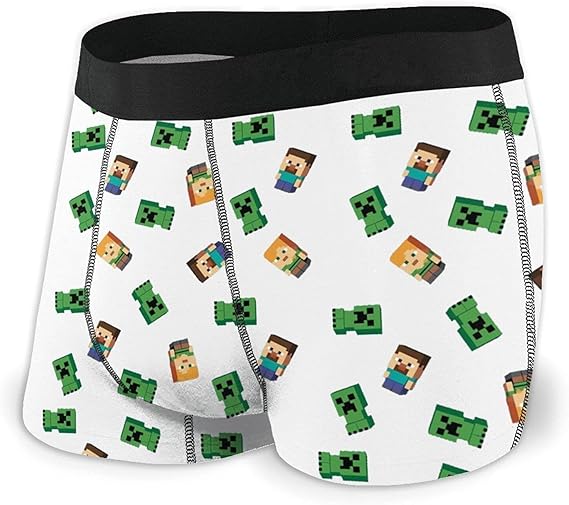 Amazon Co Jp マインクラフト 2 人気 ボクサーブリーフ 男の魅力を見せてあげます ボクサーパンツ メンズ 下着 ローライズ ボクサー パンツ ブリーフ通気 吸汗 いセクシースーパー ストレッチ 陰嚢分離型 No 7 並行輸入品 ファッション
