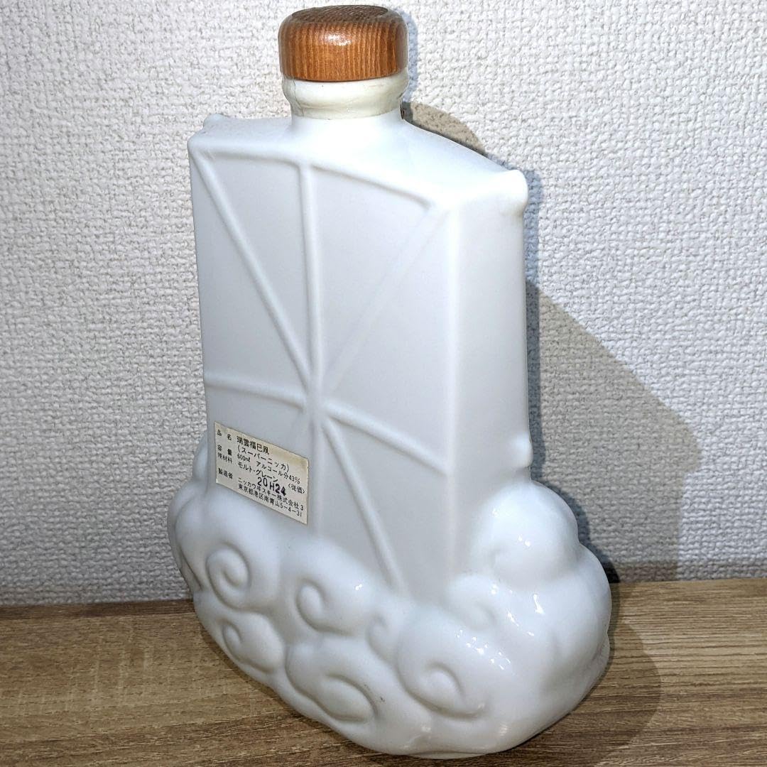 古酒未開栓NIKKA⁄ ニッカ ウイスキー巳歳 干支陶器ボトル『瑞雲福巳