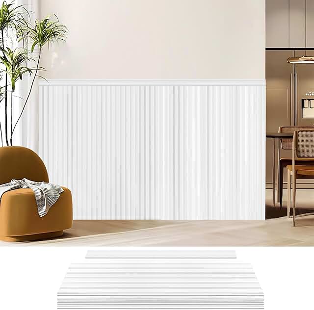 Art3d Wainscoting Wall Panel Kit, 37.8