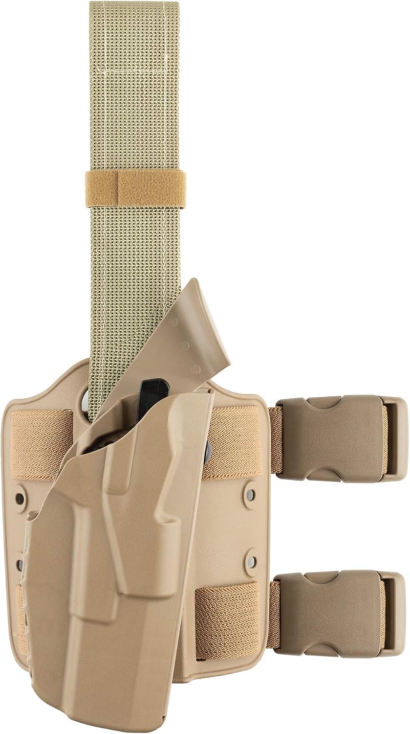 Safariland 7384 ALS, Thigh Rig - Tactical Holster, Right Hand