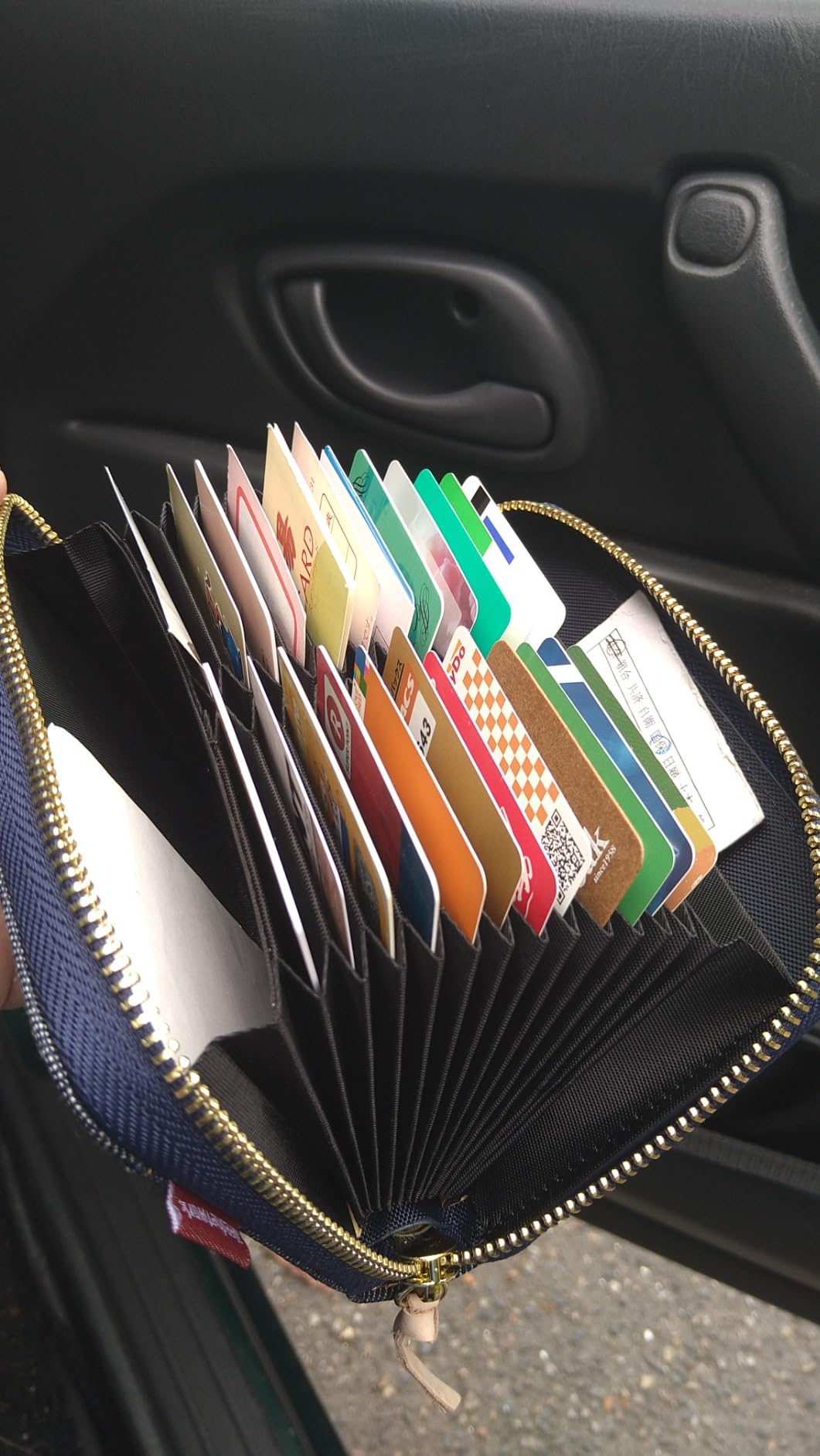 Amazon.co.jp Need Network Card Case, Card Holder, Okayama Denim