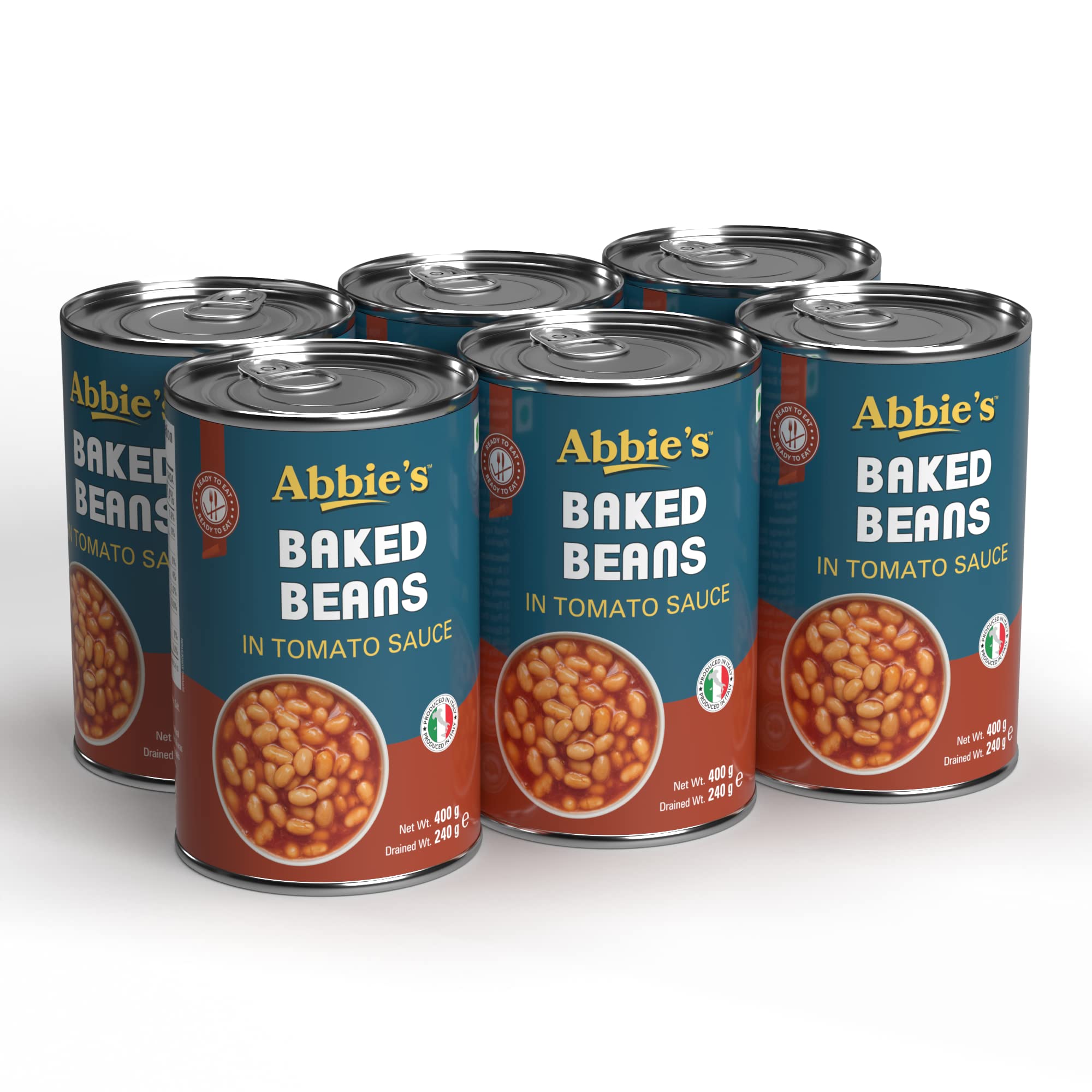 Abbies Baked Beans In Tomato Juice, 415g (Set of 6) (B0B4SDPYWC) Amazon Price History, Amazon Price Tracker