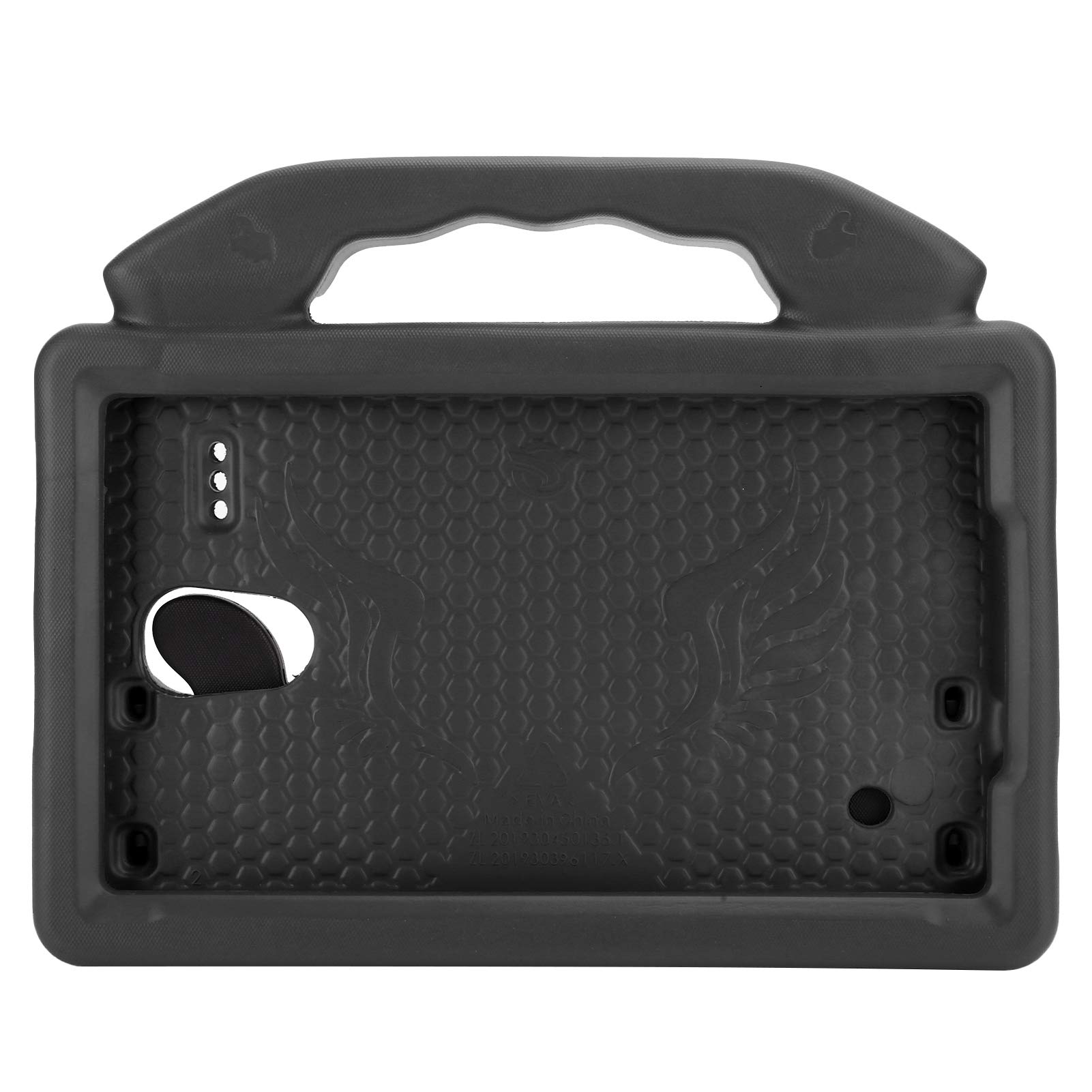 Ejoyous Custodia per Tablet Antiurto, Custodia per Tablet Resistente, Protettiva da 8 Pollici Etui per la Casa (BLACK)