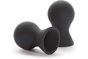 Fifty Shades of Grey Nothing But Sensation Black Silicone Nipple Teasers